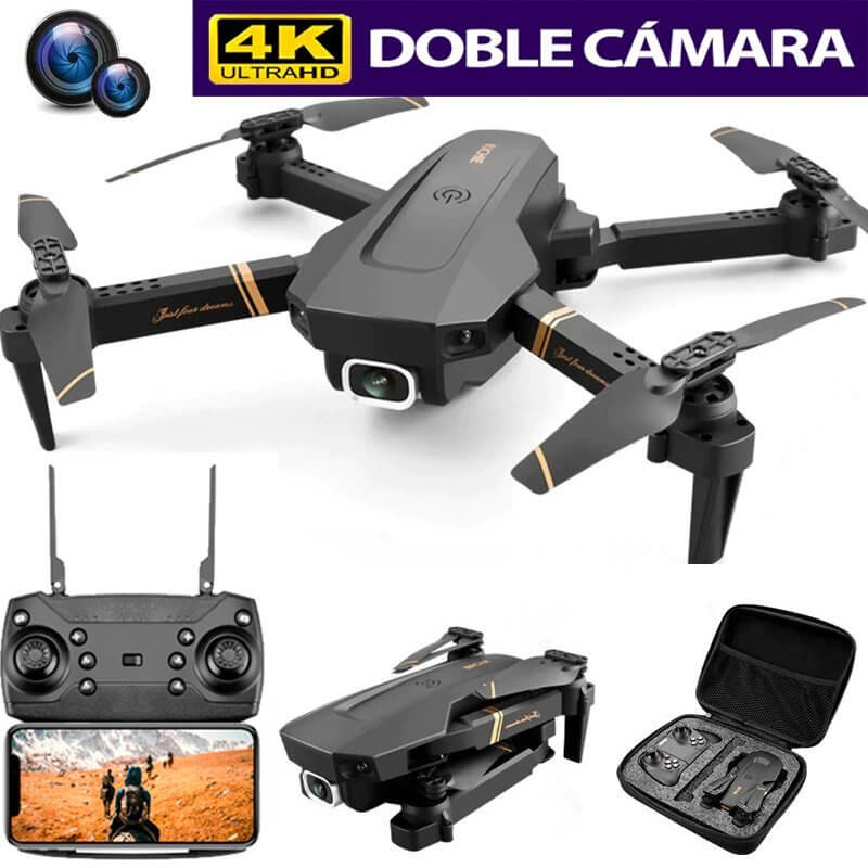 Drone Pro 4K con Alta Resolución + Estuche Gratis